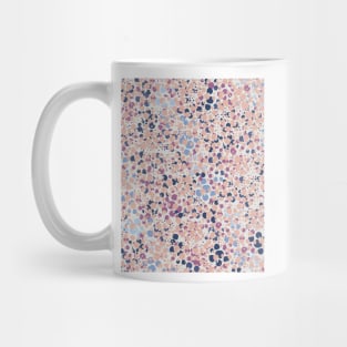 MOTAS - Spots, Dot, Coral, Pink, Blue Dots Mug